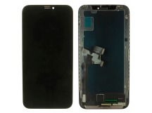 Дисплей для iPhone X + тачскрин + рамка (черный), RJ