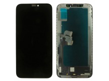 Дисплей для iPhone XS + тачскрин + рамка (черный), RJ