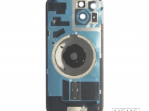 Задняя крышка (стекло) в сборе с рамкой iPhone 15 Оригинал (Black)