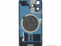 Задняя крышка (стекло) в сборе с рамкой iPhone 16 Оригинал (Black)