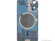 Задняя крышка (стекло) в сборе с рамкой iPhone 16 Оригинал (Ultramarine)