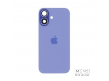 Задняя крышка (стекло) в сборе с рамкой iPhone 16 Оригинал (Ultramarine)