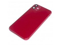 Задняя крышка для iPhone 11 (красный) в сборе, ориг