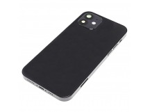 Задняя крышка для iPhone 12 (черный) в сборе, ориг