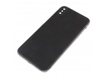 Задняя крышка для iPhone X (черный) в сборе, ориг