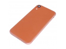 Задняя крышка для iPhone XR (коралловый) в сборе, ориг