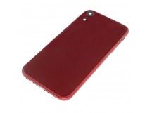 Задняя крышка для iPhone XR (красный) в сборе, ориг