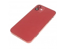 Задняя крышка для iPhone 12 (красный) в сборе, ориг