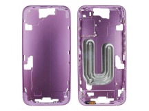 Средняя часть корпуса для iPhone 16 (розовый), ориг