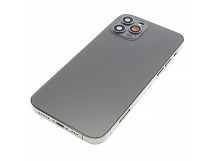 Задняя крышка для iPhone 12 Pro (графит) в сборе, ориг