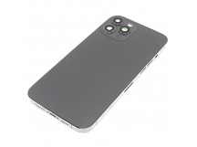 Задняя крышка для iPhone 12 Pro Max (графит) в сборе, ориг