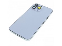Задняя крышка для iPhone 13 Pro Max (синий) в сборе, ориг