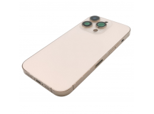 Задняя крышка для iPhone 14 Pro (золото) в сборе, ориг