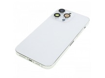 Задняя крышка для iPhone 14 Pro Max (серебро) в сборе, ориг