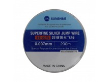 Жгут (струна) для разборки сенсорных модулей SUNSHINE SS-007E0,007мм 200м (серебро)