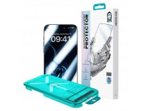 Защитное стекло сапфировое (с аппликатором) Benks iPhone 17 Pro Max (0.3)