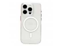 Чехол-накладка - SM047 SafeMag для "Apple iPhone 15 Pro" (transparent) (244691)