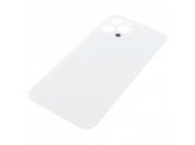 Задняя крышка для iPhone 12 Pro Max (серебро) с широкимиотверстиями, ориг