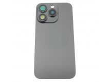 Задняя крышка для iPhone 15 Pro (черный) в сборе, ориг