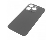 Задняя крышка для iPhone 15 Pro (черный) с широкими отверстиями,ориг