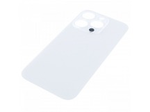 Задняя крышка для iPhone 14 Pro (серебро) с широкими отверстиями,ориг
