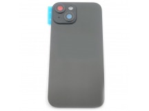 Задняя крышка для iPhone 15 (черный) в сборе, ориг
