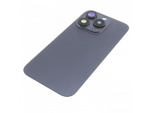 Задняя крышка для iPhone 15 Pro (синий) в сборе, ориг