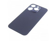 Задняя крышка для iPhone 15 Pro (синий) с широкими отверстиями, ориг