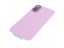 Задняя крышка для iPhone 16 (розовый) в сборе, ориг