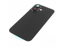 Задняя крышка для iPhone 16 (черный) в сборе, ориг
