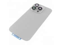 Задняя крышка для iPhone 16 Pro (натуральный титан) в сборе, ориг