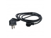 Кабель сетевой 220В PC-186 (3-pin 1,4м) угловой