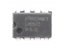 DC-DC преобразователи TI LM2672N-5.0/NOPB (DIP-8) Step-Down DC-DCпреобразователь