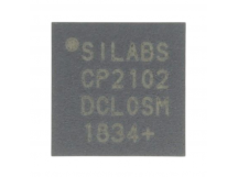 Интерфейсы SILABS CP2102-GMR (VFQFN-28) Контроллер USB-UART
