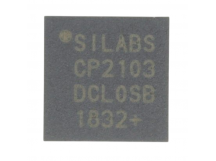 Интерфейсы SILABS CP2103-GMR (VFQFN-28) Контроллер USB-UART