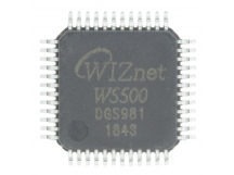 Интерфейсы WIZNET W5500 (LQFP-48) Контроллер Еthernet