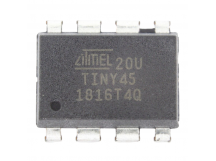 Микроконтроллеры Microchip ATtiny45-20PU (DIP-8) Микроконтроллер8-Бит, AVR