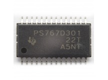 Стабилизаторы напряжения TI TPS767D301PWPR (HTSSOP-28)Стабилизатор напряжения 3,3В 1А/1,5…5,5В 1А