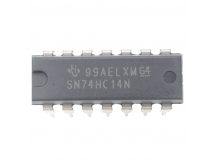 Логические микросхемы TI 74HC14N FSC (DIP-14) Триггер Шмитта синвертором