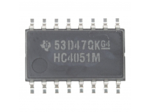 Логические микросхемы TI CD74HC4051NSR (SO-16) Аналоговыймультиплексор