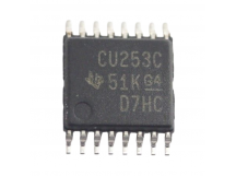 Логические микросхемы TI SN74CBT3253CPW (TSSOP-16)/CU253CАналоговый мультиплексор/демультплексор