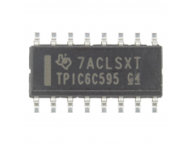 Логические микросхемы TI TPIC6C595DR (SO-16) Сдвиговый регистр8-бит с открытым стоком