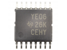 Логические микросхемы TI TXB0106PWR (TSSOP-16)/YE06Преобразователь уровня 6-бит с защитой от электростатики