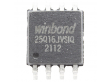 Микросхемы памяти WINBOND W25Q16JVSSIQ (SO-8) Флеш-память16Mbit SPI