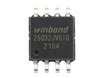 Микросхемы памяти WINBOND W25Q32JVSSIQ (SO-8) Флеш-память32Mbit SPI