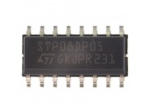 Драйвер индикаторов STM STP08DP05MTR (SO-16) Драйвер светодиодов8 бит 20-100мА
