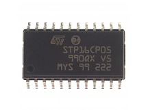 Драйвер индикаторов STM STP16CP05MTR (SO-24) Драйвер светодиодов16 бит 20-100мА