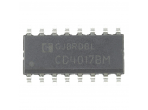 Логические микросхемы HGSEMI CD4017BM (SO-16) Счетчик-делитель