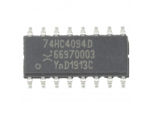 Логические микросхемы Nexperia 74HC4094D (SO-16) Сдвиговый регистр8-раз.