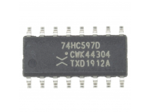 Логические микросхемы Nexperia 74HC597D (SO-16) Сдвиговый регистр8-раз.